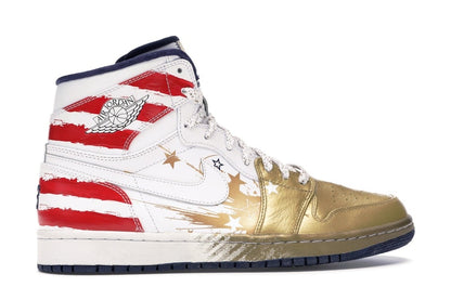 Jordan 1 Retro Dave White Wings For the Future Gold