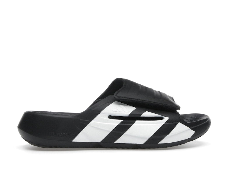 adidas Lightblaze Slides Black White