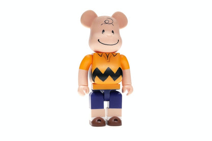 Bearbrick Charlie Brown 400% Yellow