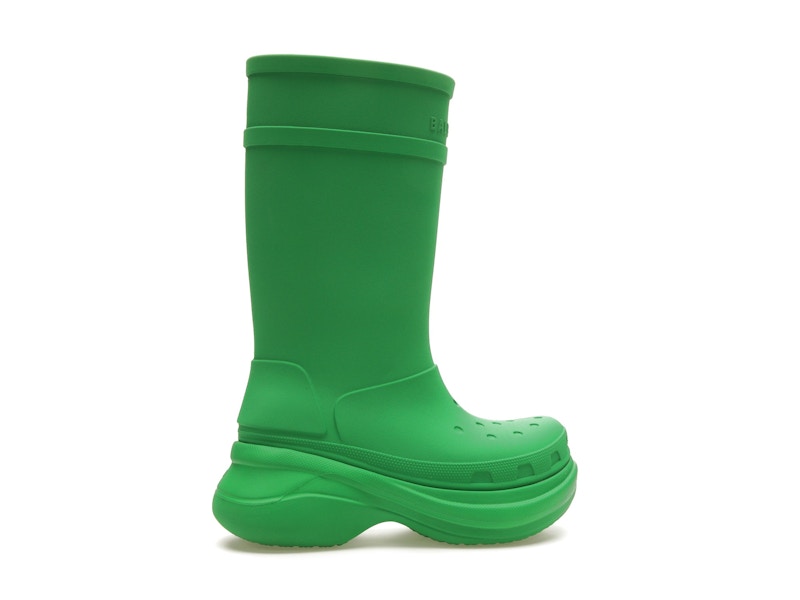 Balenciaga x Crocs Boot Bright Green