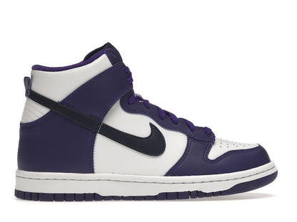 Nike Dunk High Electro Purple Midnight Navy (GS)