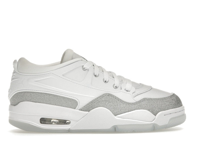 Jordan 4 RM White Metallic Silver (Women's)
