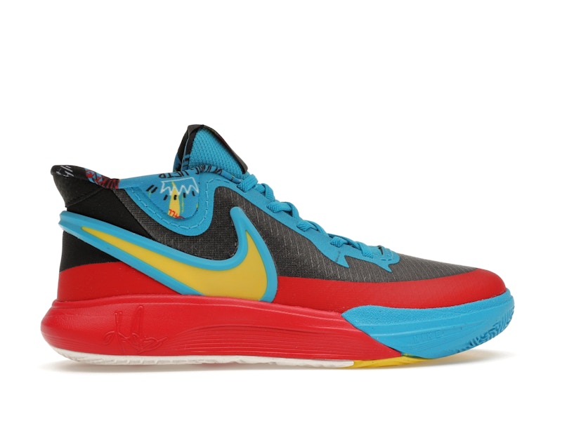 Nike Kyrie 8 GO SE Black Blue Tour Yellow (PS)