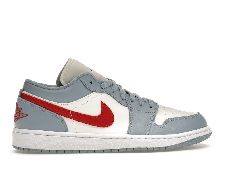 Jordan 1 Low Blue Whisper Dune Red (Women's)