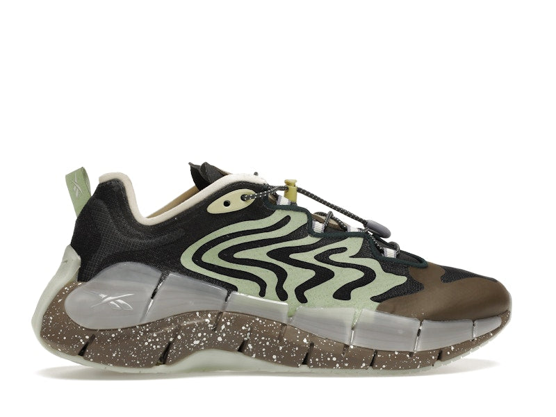 Reebok Zig Kinetica II Brain Dead Grey Green