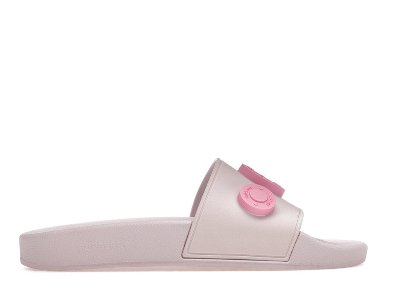 Burberry Logo Graphic Rubber Slide Pale Candy Pink (Women's)