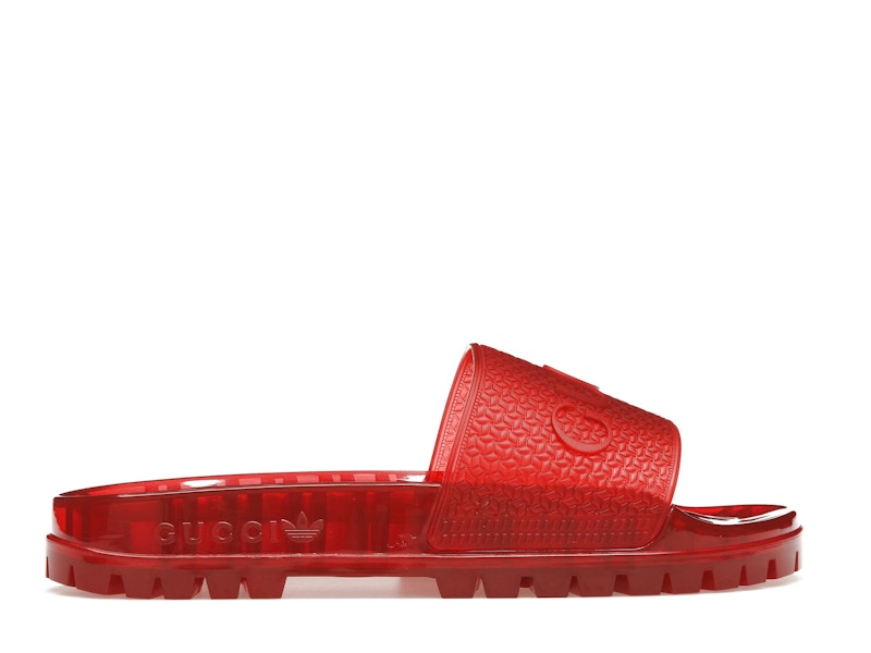 adidas x Gucci Adilette Slide Red