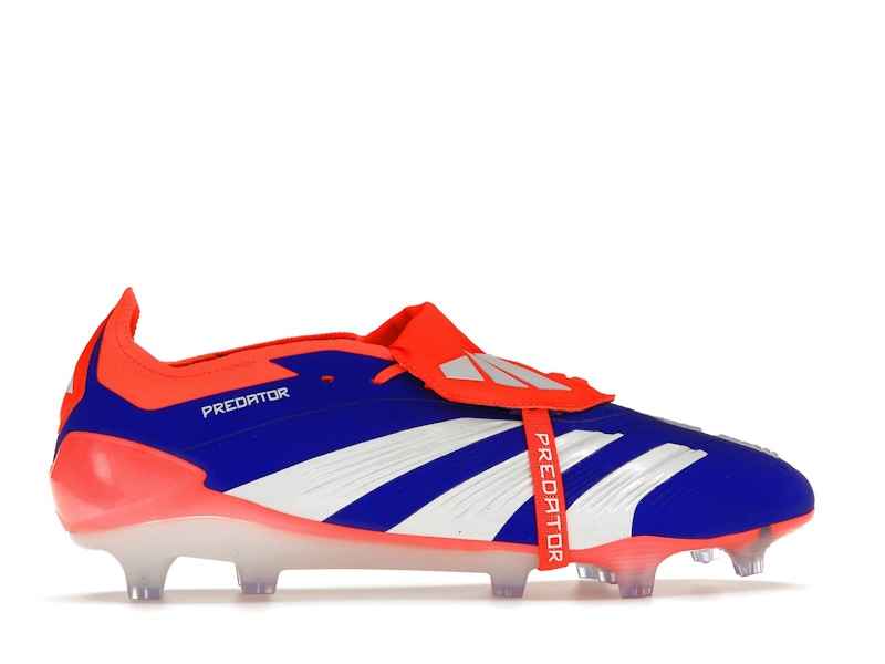 adidas Predator Elite Foldover Tongue FG Lucid Blue Solar Red