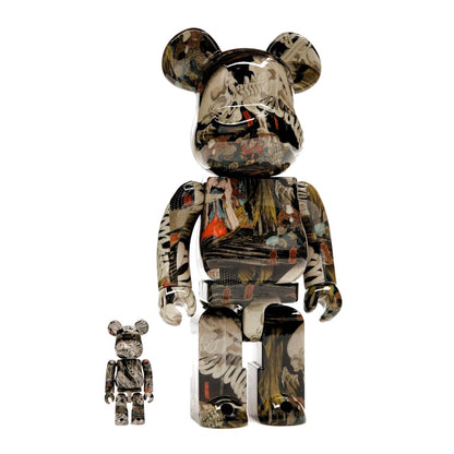 Bearbrick Utagawa Kuniyoshi (The Haunted Old Palace at Soma) 100% & 400% Set