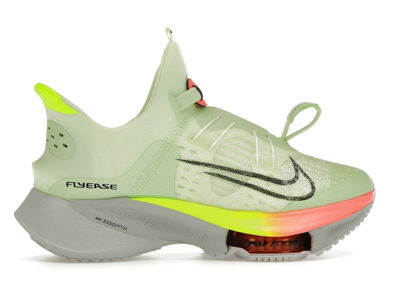 Nike Air Zoom Tempo Next% FlyEase Barely Volt Hyper Orange