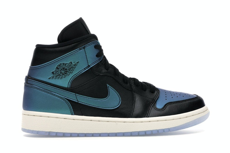 Jordan 1 Mid Iridescent Black (Women's)