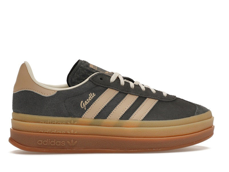 adidas Gazelle Bold Grey Magic Beige Gum (Women's)