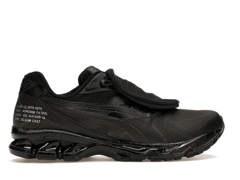 ASICS Gel-Kayano 14 SBTG x Limited Edt Monsoon Patrol Black