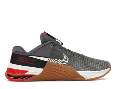 Nike Metcon 8 Flat Pewter Flat Pewter Light Crimson Gum