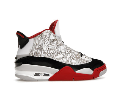 Jordan Dub Zero White Varsity Red (2022) (GS)