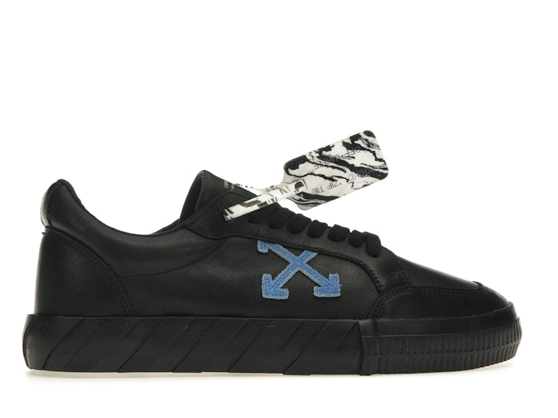 OFF-WHITE Vulc Low Black/Blue Leather SS21
