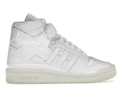 adidas Forum Mid Triple White Patent Leather (Women's)