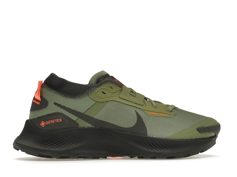 Nike Pegasus Trail 3 Gore-Tex Oil Green Iron Grey Total Orange