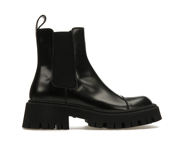 Balenciaga Tractor 20mm Boot Black