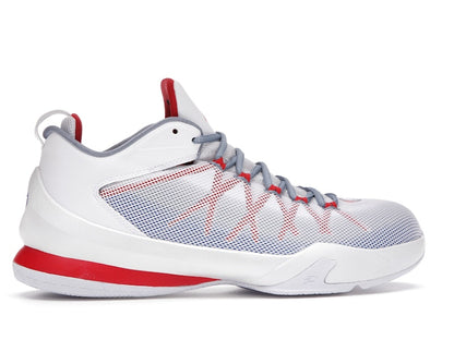 Jordan Cp3.Viii Ae White/Game Royal-Spirit Red-Cool Blue