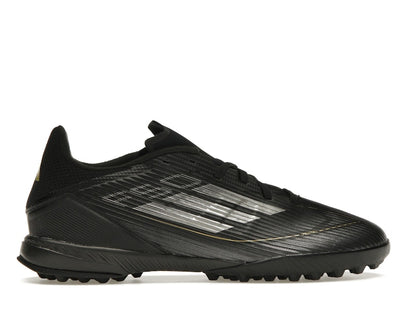 adidas F50 League Turf Core Black Iron Metallic Gold Metallic