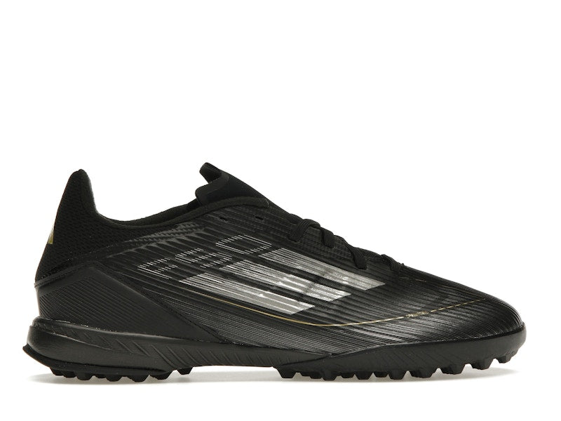 adidas F50 League Turf Core Black Iron Metallic Gold Metallic