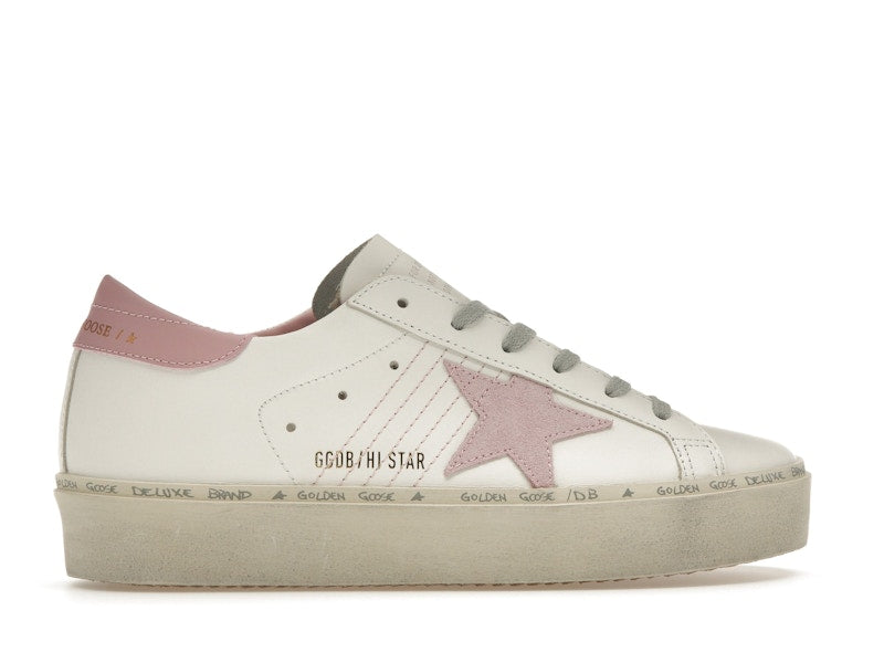 Golden Goose Hi Star White Pink (Women's)