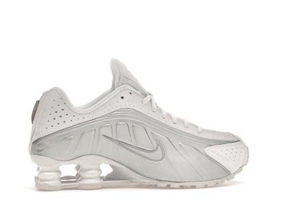 Nike Shox R4 White Metallic Silver (Women's)