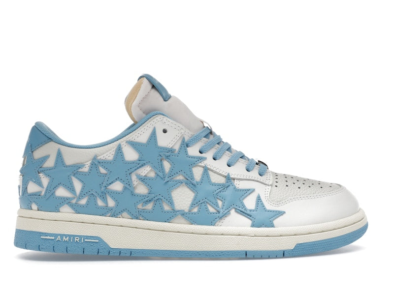 AMIRI Stars Low Top White Blue