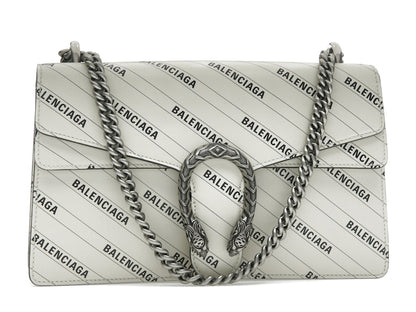 Gucci x Balenciaga The Hacker Project Small Dionysus Bag White