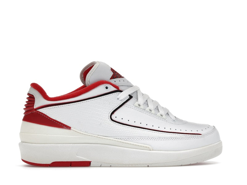 Jordan 2 Retro Low White Varsity Red