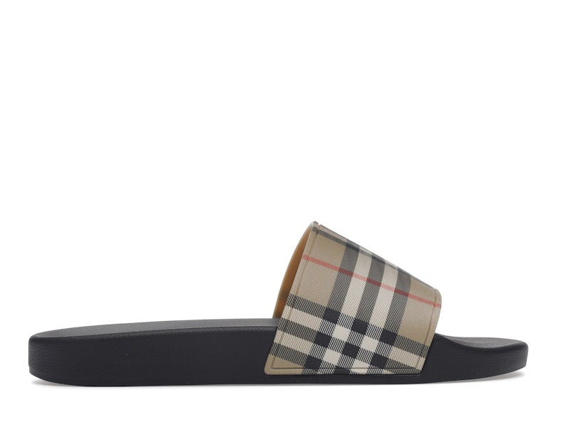 Burberry Vintage Check Slides Archive Beige