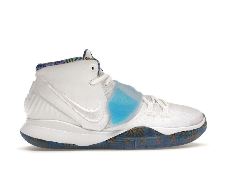 Nike Kyrie 6 White Sapphire Crimson (GS)