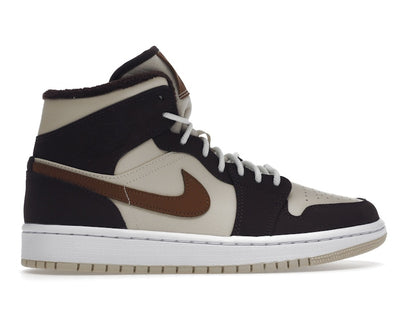 Jordan 1 Mid SE Brown Basalt Oatmeal (Women's)