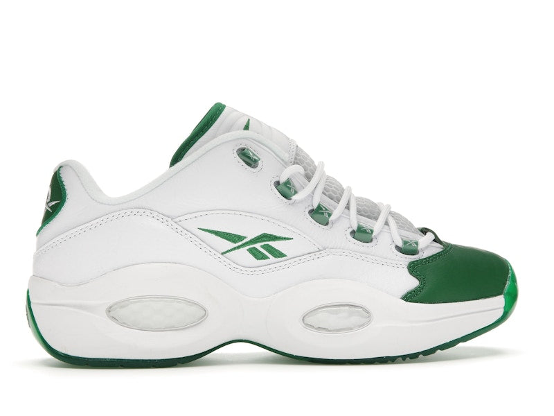 Reebok Question Low Green Toe