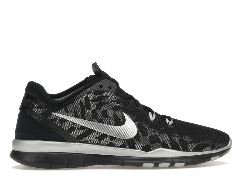 Nike Free 5.0 TR Fit 5 Black Metallic Silver (Women's)