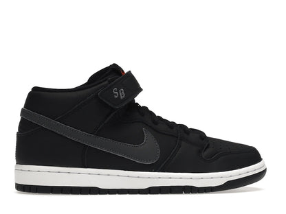 Nike SB Dunk Mid ISO Orange Label Black Dark Grey