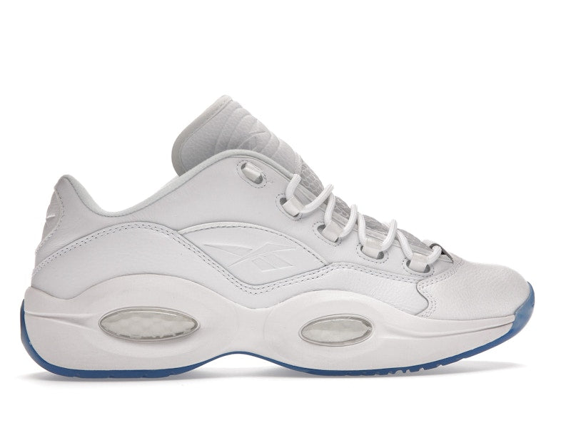 Reebok Question Low White Clear Blue Sole