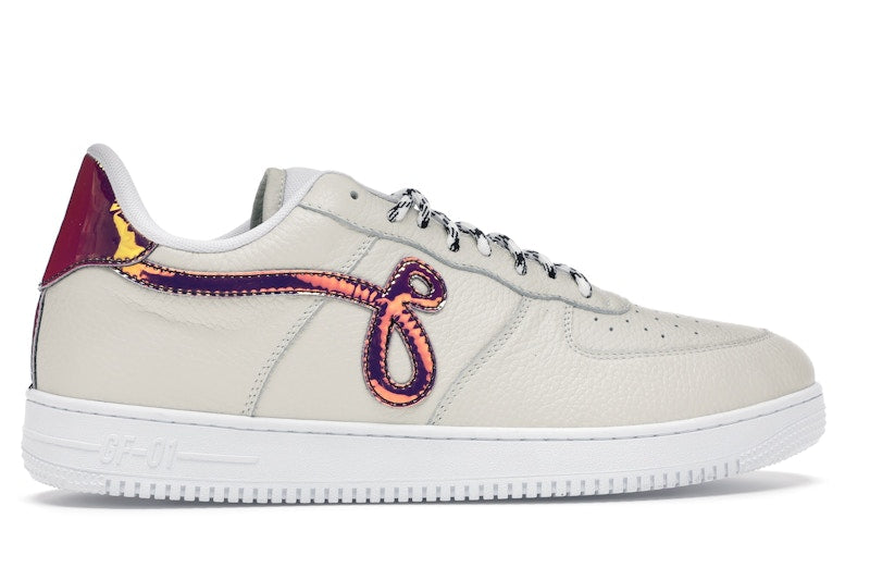John Geiger GF-01 Off-White Pebbled Leather