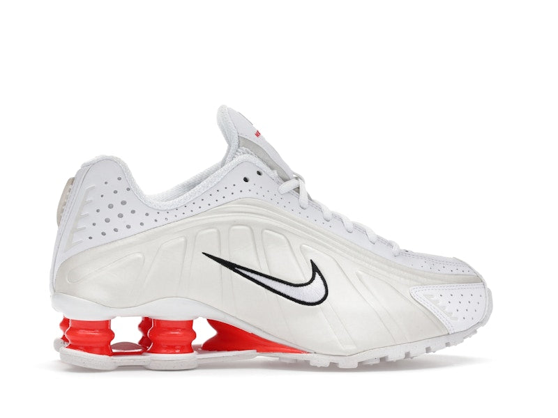 Nike Shox R4 White Phantom Picante Red (Women's)