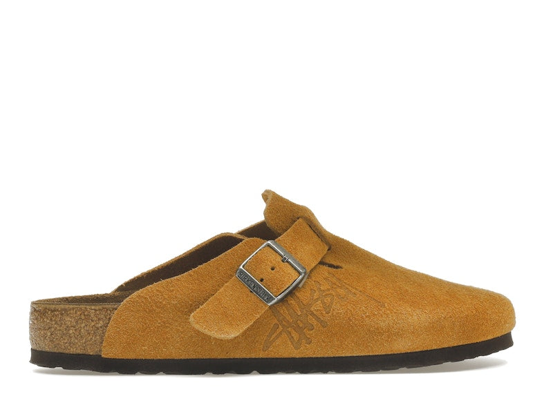 Birkenstock Boston Clog Stussy Caramel (2021)