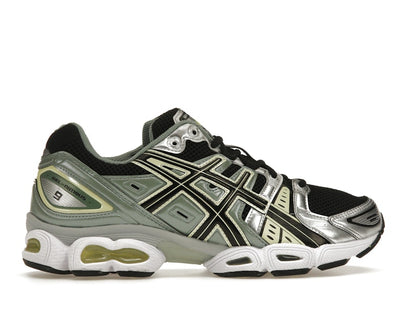 ASICS Gel-Nimbus 9 Black Green Yellow Silver