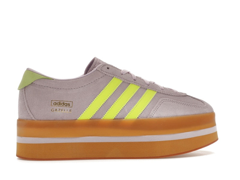 adidas Gazelle Stack Ice Lavender Solar Yellow Gum (Women's)