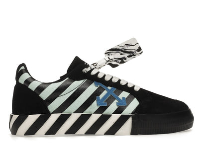 OFF-WHITE Vulc Low Black Blue Arrow