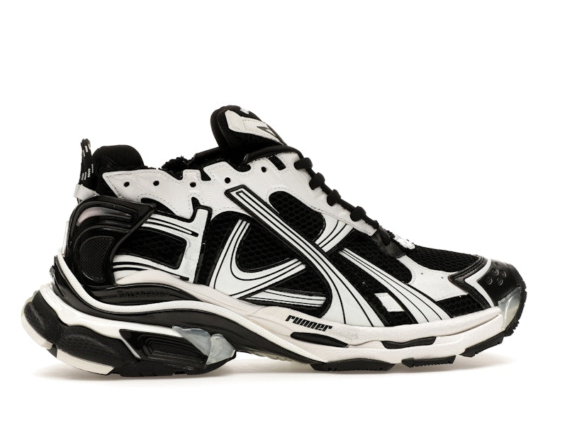 Balenciaga Runner Black White