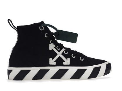 OFF-WHITE Vulc Mid Canvas Black White