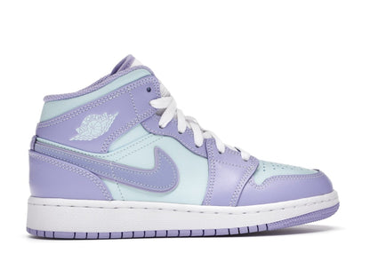 Jordan 1 Mid Purple Aqua (GS)
