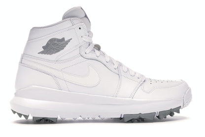 Jordan 1 Retro Golf Cleat White Metallic