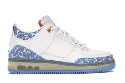 Jordan AJF 3 White University Blue Sunset