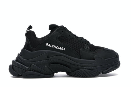 Balenciaga Triple S Triple Black (2018) Reissue Nondistressed (Women's)